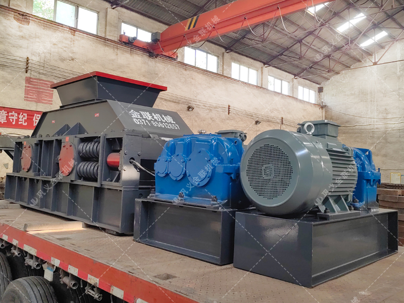 2PG1208型對輥制砂機設備發(fā)貨圖片