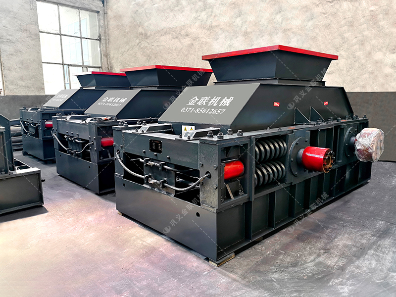 雙輥破碎機：破碎效率高，縮短生產周期